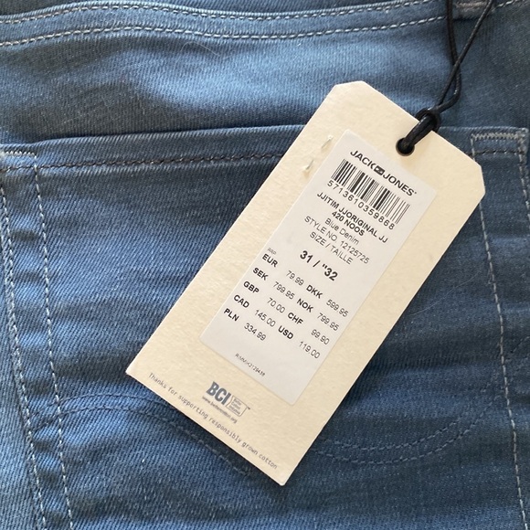 Jack & Jones Slim Fit Jeans W31 L32 Minimalist Chic - Picture 16 of 16